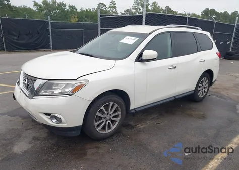 2016 Nissan Pathfinder Platinum/S/Sl/Sv from USA, damaged, VIN 5N1AR2MN4GC615943